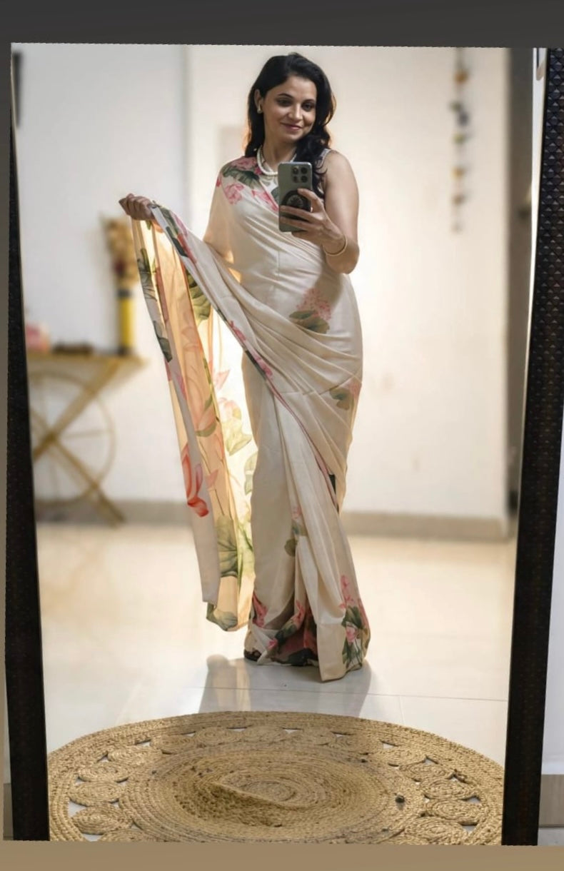 Ivory Lotus Mist Mona Beyond Silk