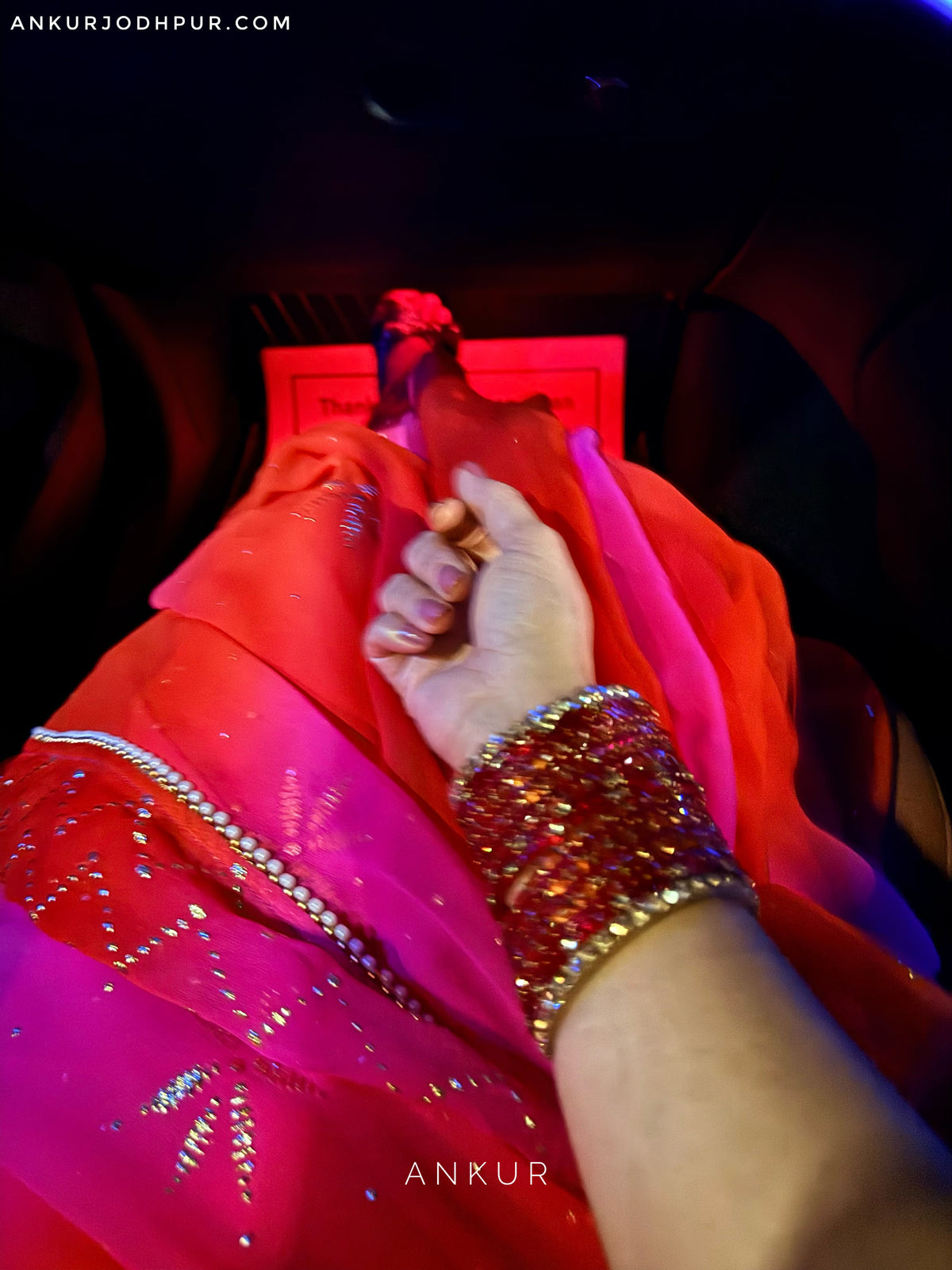 Rani Saheba Tipki 2.0 ( with blouse )