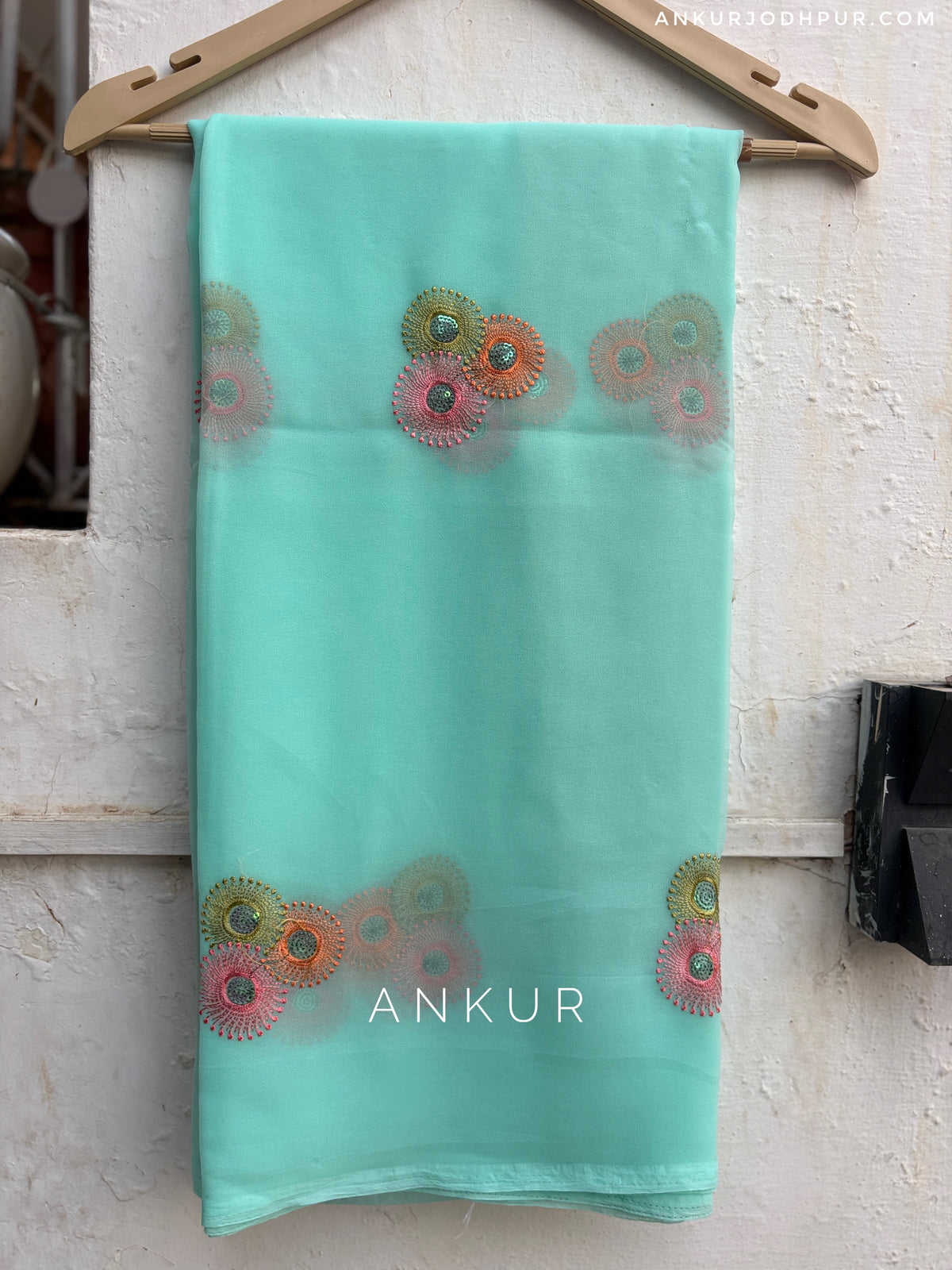 Sea Blue Multi Colour Anvi