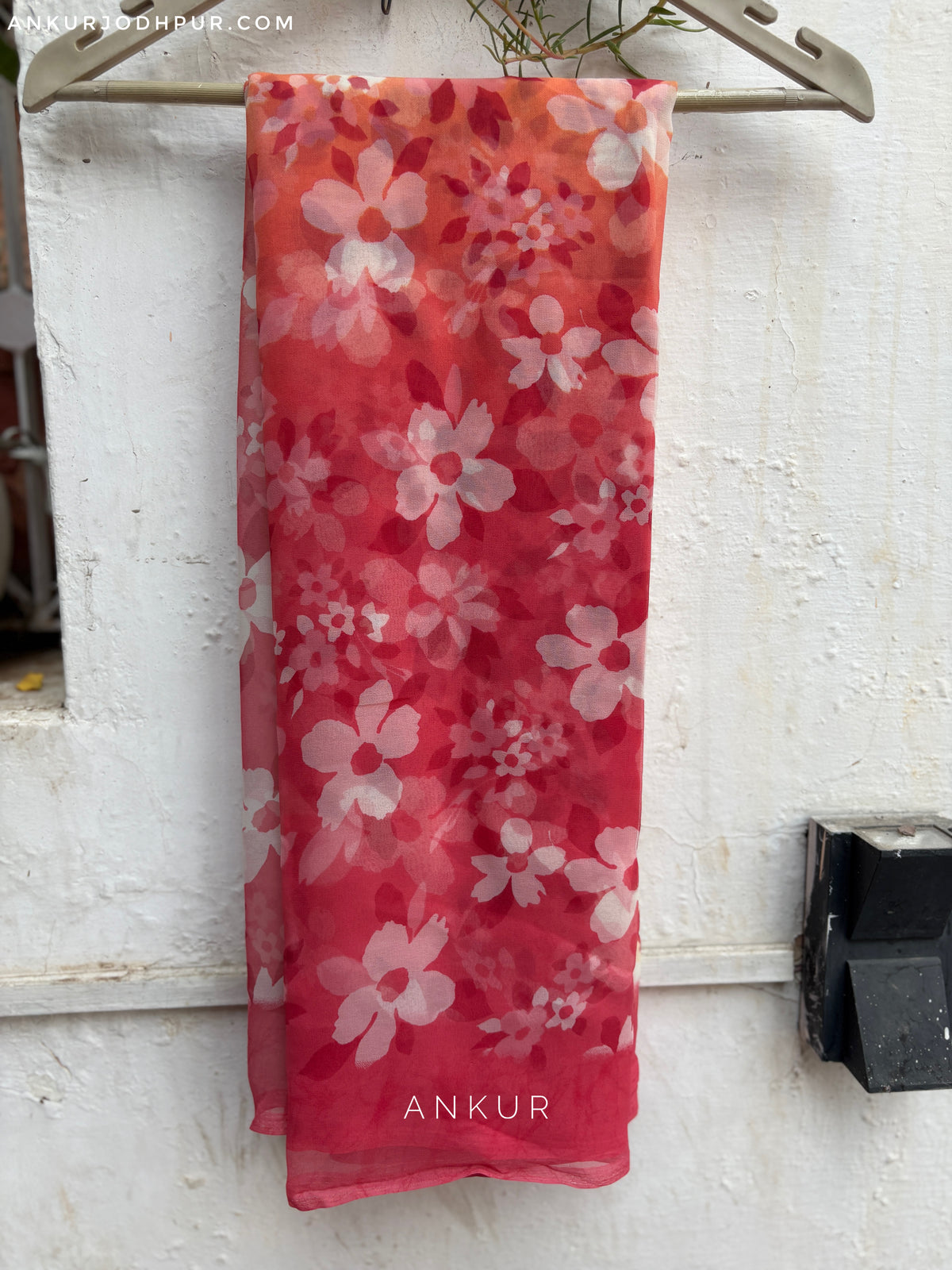 Autumn Rose Shaded Flower Print
