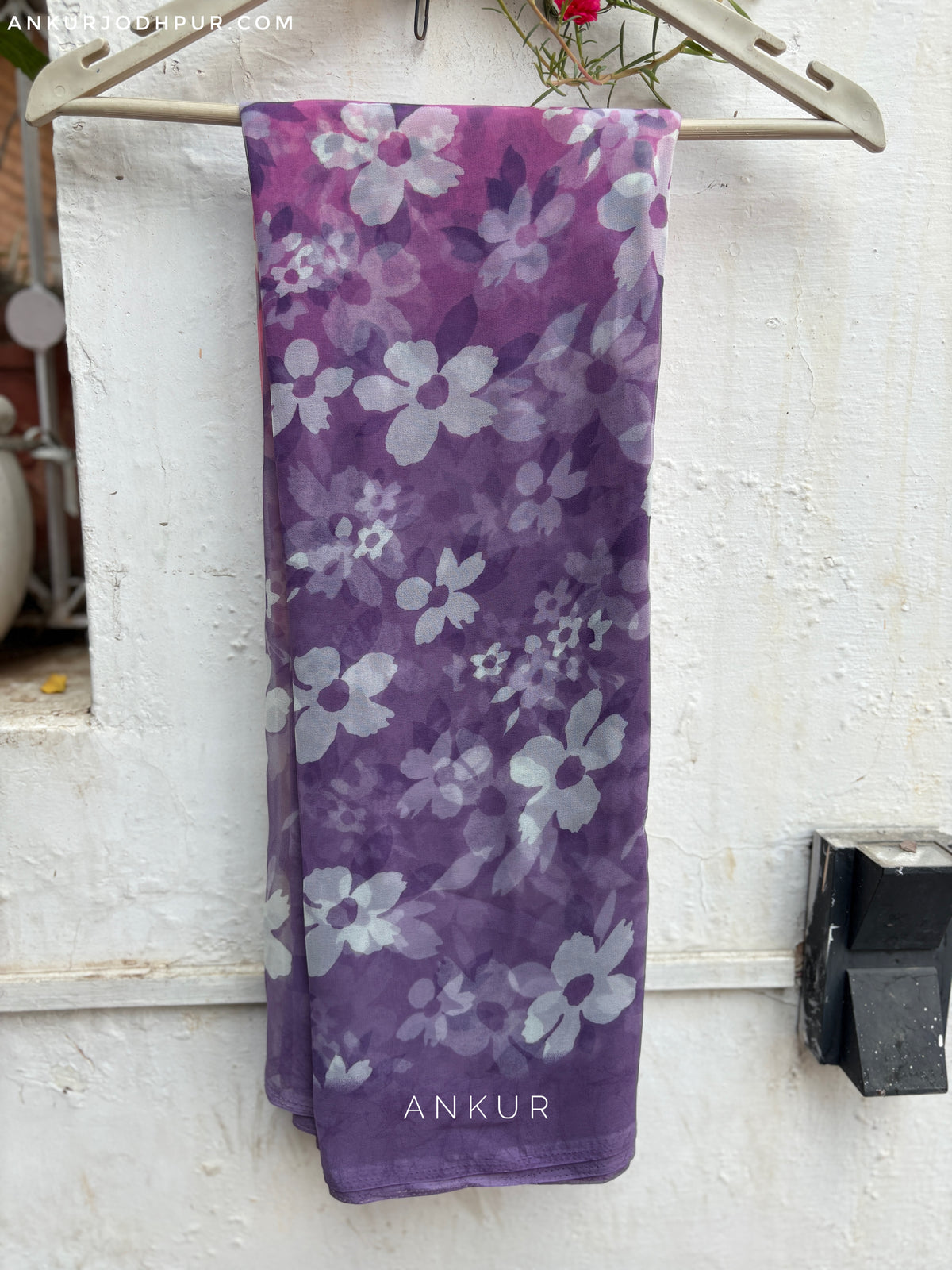 Autumn Lavender Shaded Flower Print