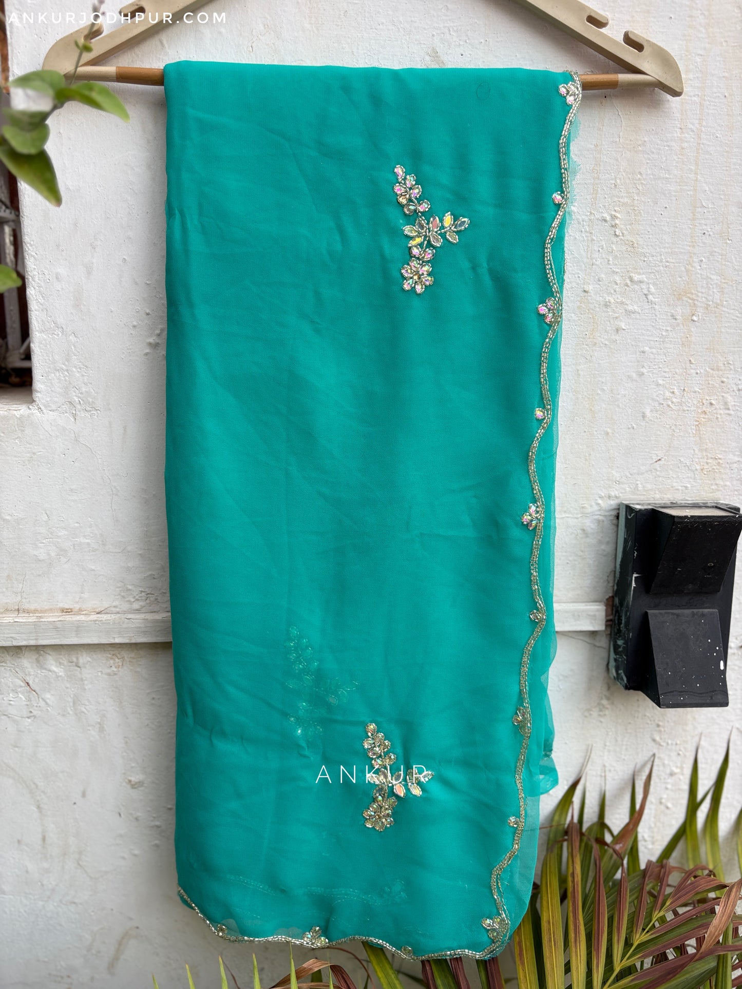Soft Sea Green choti buti Cut-dana Suhani 2.0
