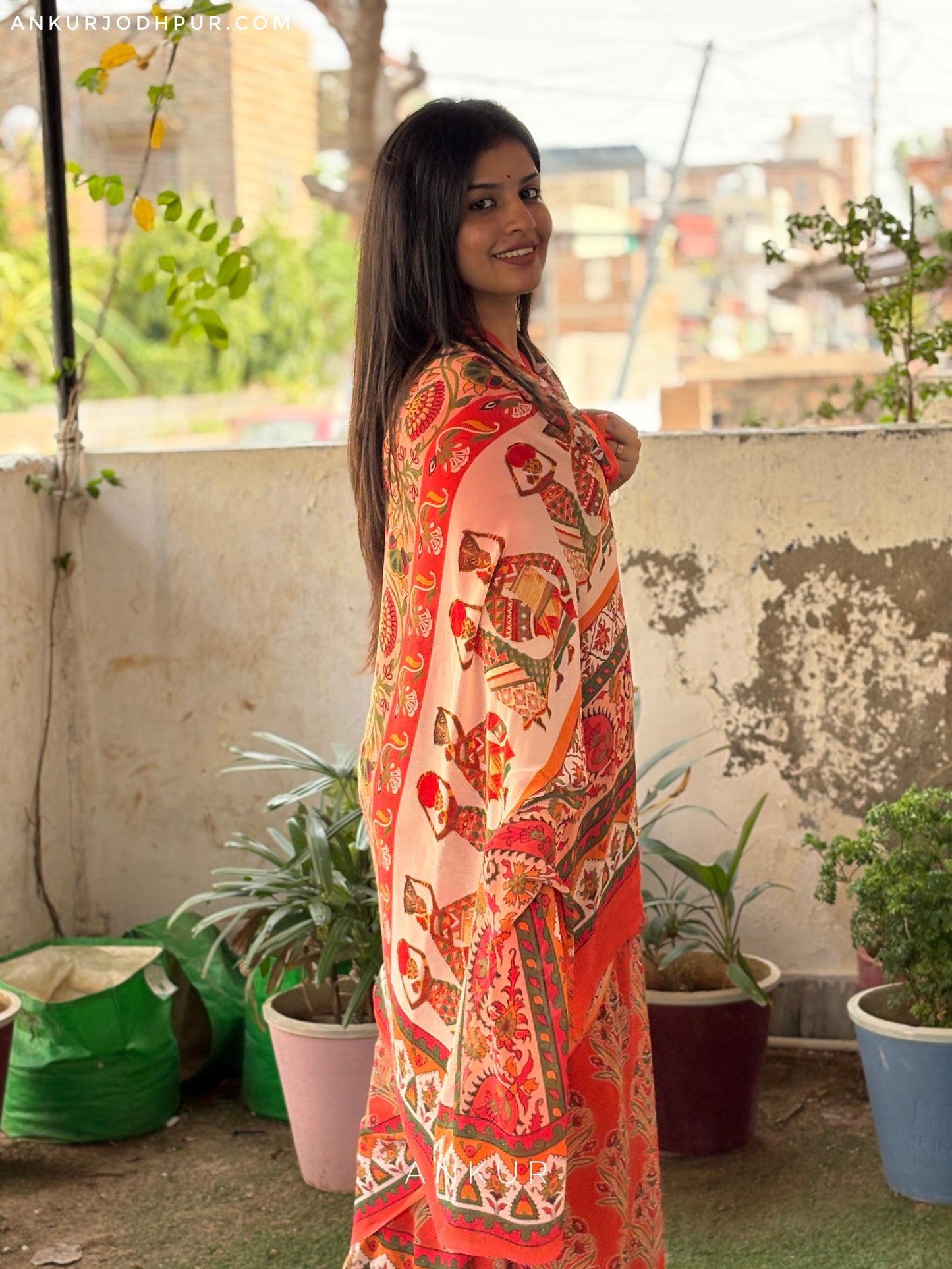 Rajputana Bloom Latika 2.0 Saree