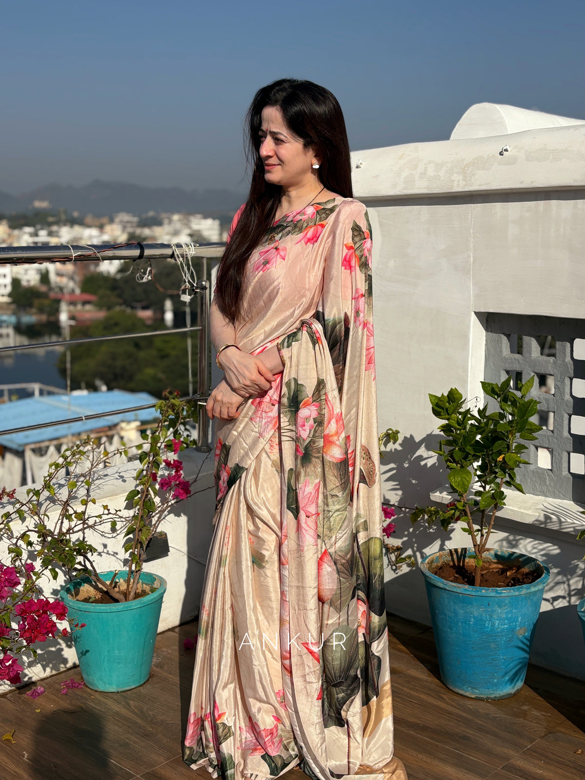 Ivory Lotus Mist Mona Beyond Silk