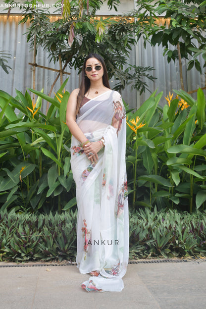 Meera Nritya Vintage Isha Chiffon