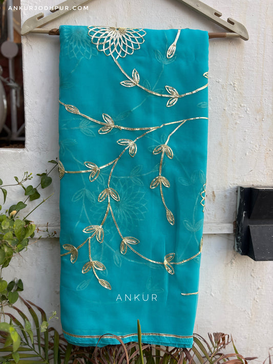 Blue in Jaal work Anvi