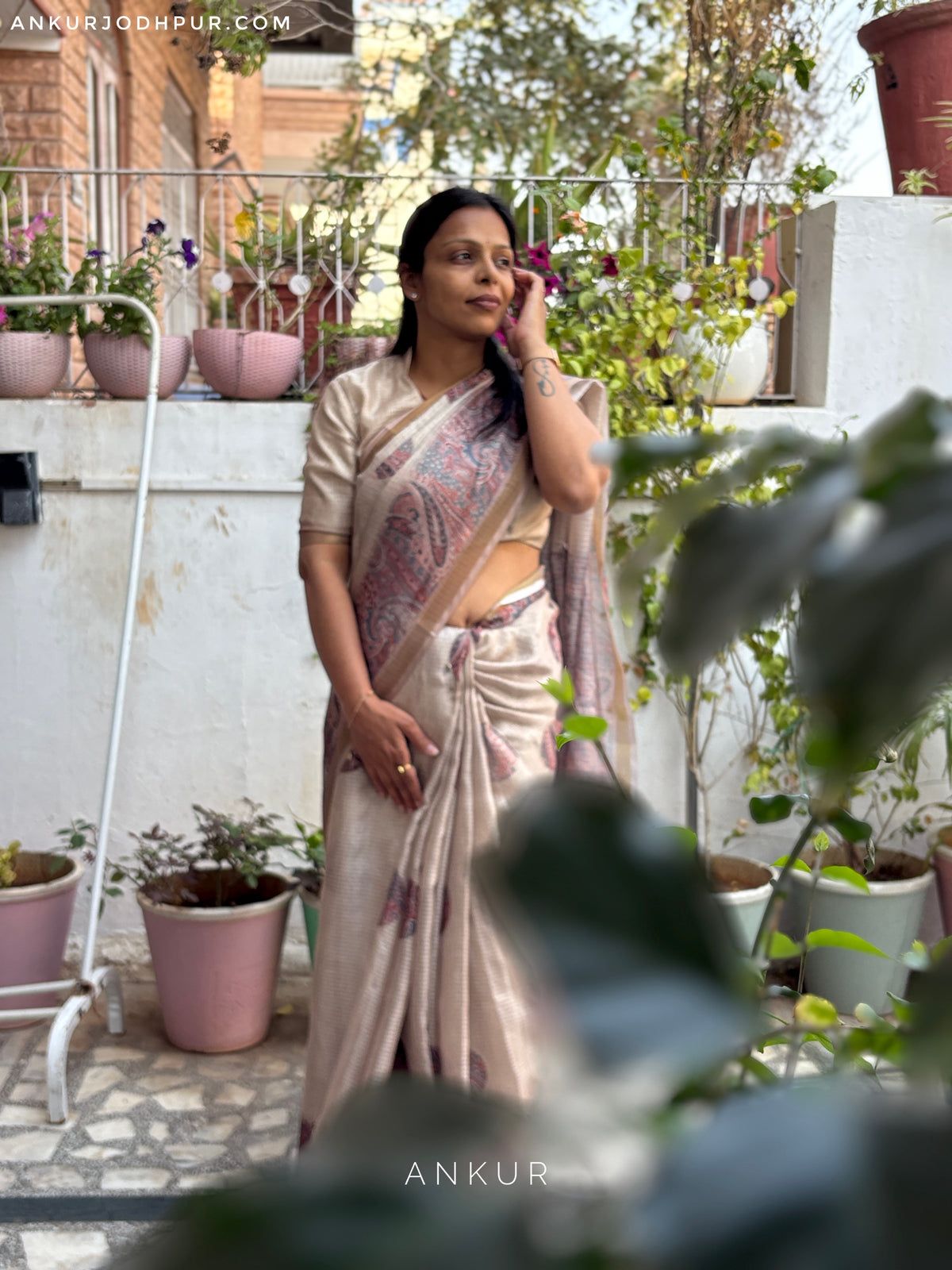 Desert Pearl Madhuri Silk