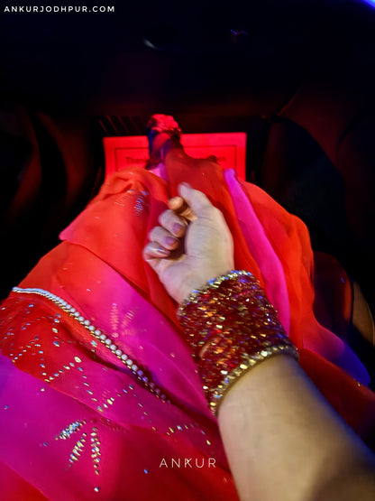 Rani Saheba Tipki 2.0 ( with blouse )