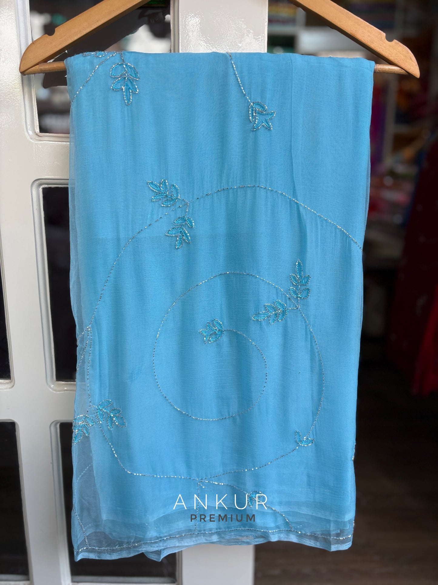 Neel Tara Sequins Pure Chiffon PremSundari