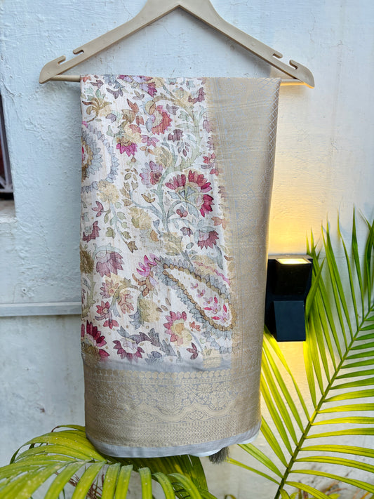 The Silver Grey Kausheya Silk