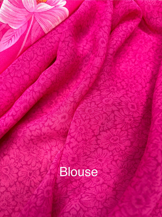 Pink gulabi  Latika Saree