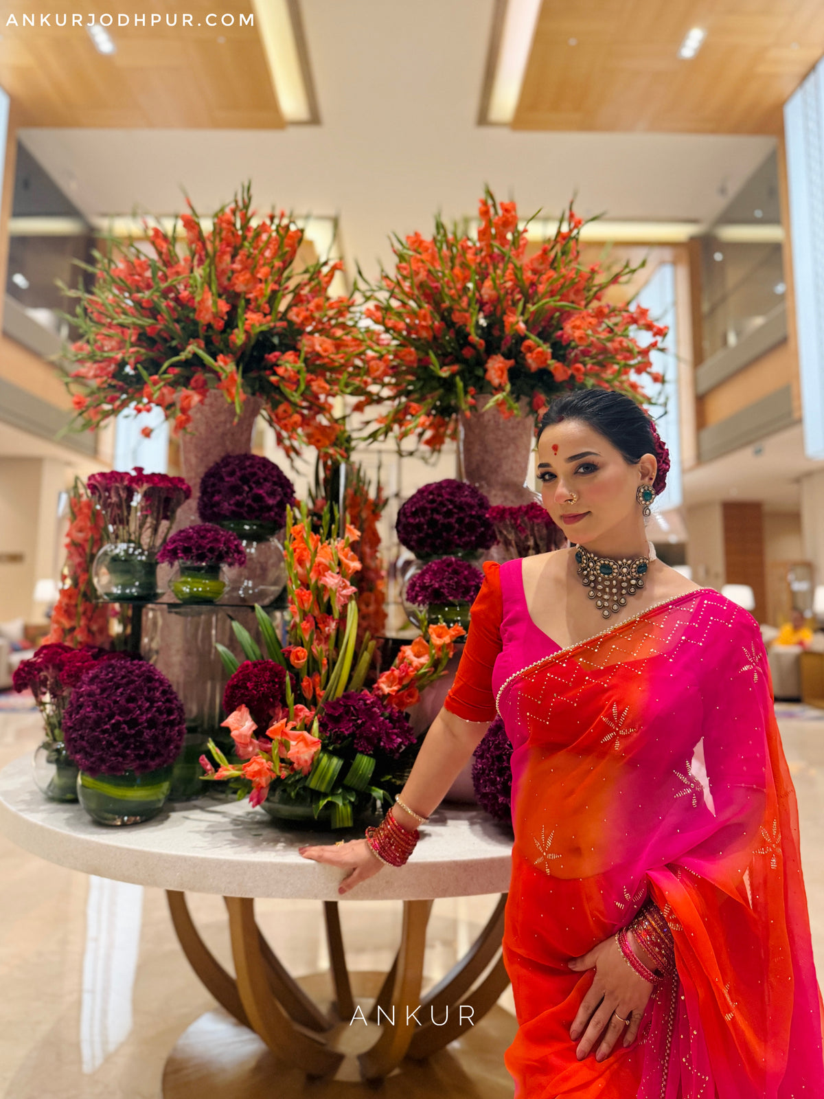 Rani Saheba Tipki 2.0 ( with blouse )