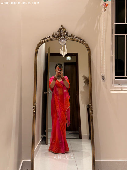 Rani Saheba Tipki 2.0 ( with blouse )