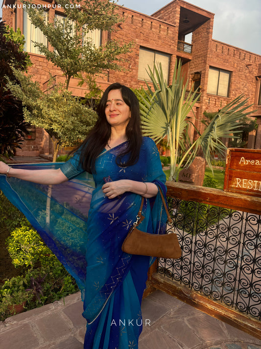 Neelambari Royale Tipki 2.0 ( with blouse )