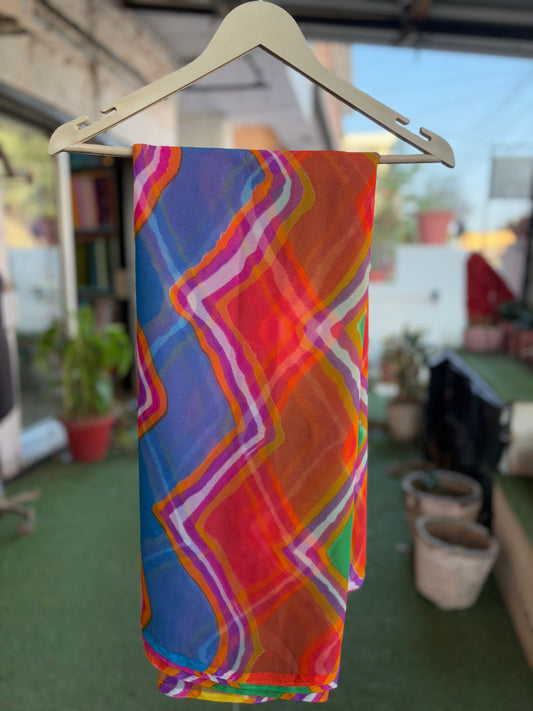 Multi Colour  Lehriya