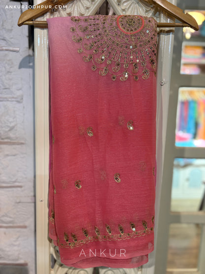 Gulabi Shaded Yamini Limited Edition ( with blouse )