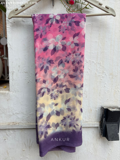 Autumn Lavender Shaded Flower Print