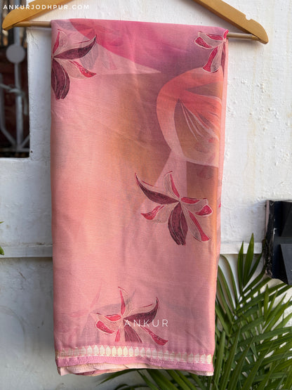 Rustic Rose Melody Vintage Isha Premium Chiffon