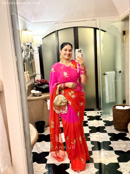 Gulabi Rani to Orange Shaded Yamini 2.0