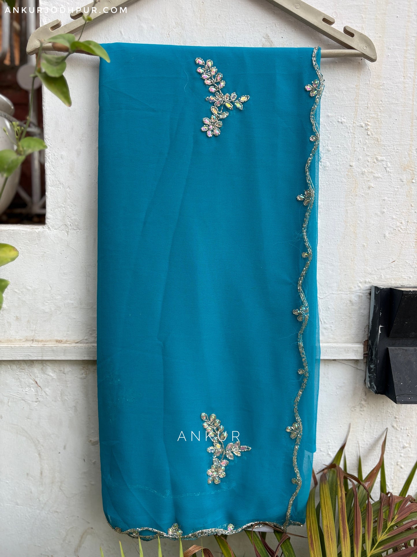 Soft Blue choti buti Cut-dana Suhani 2.0