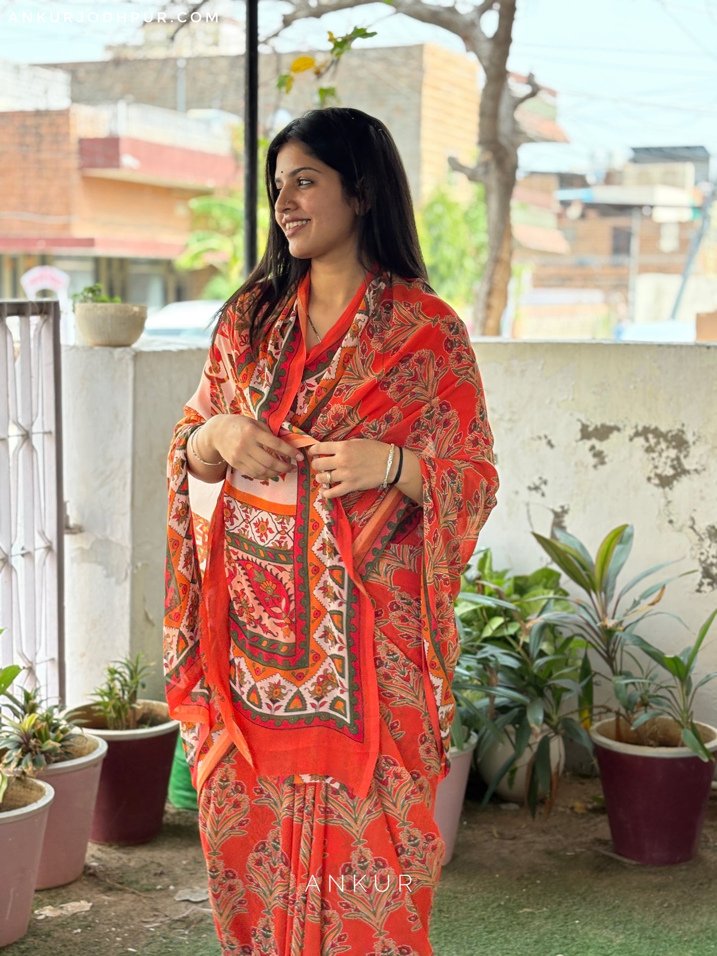 Rajputana Bloom Latika 2.0 Saree
