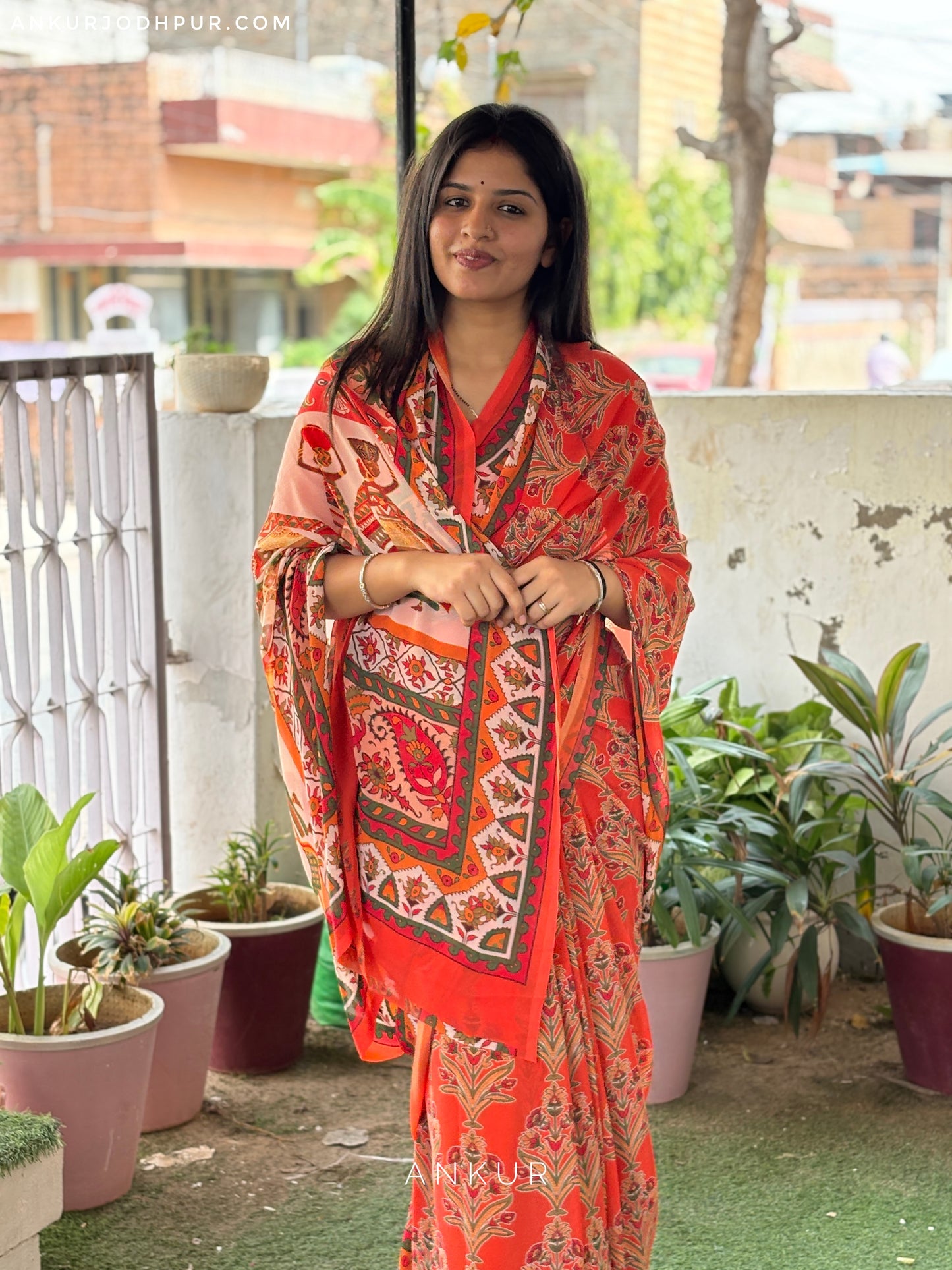 Rajputana Bloom Latika 2.0 Saree