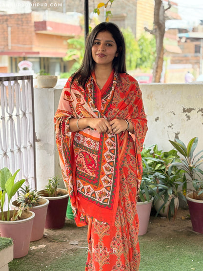 Rajputana Bloom Latika 2.0 Saree
